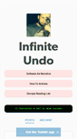 Mobile Screenshot of infiniteundo.com