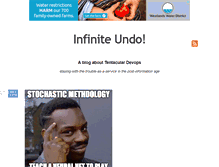 Tablet Screenshot of infiniteundo.com